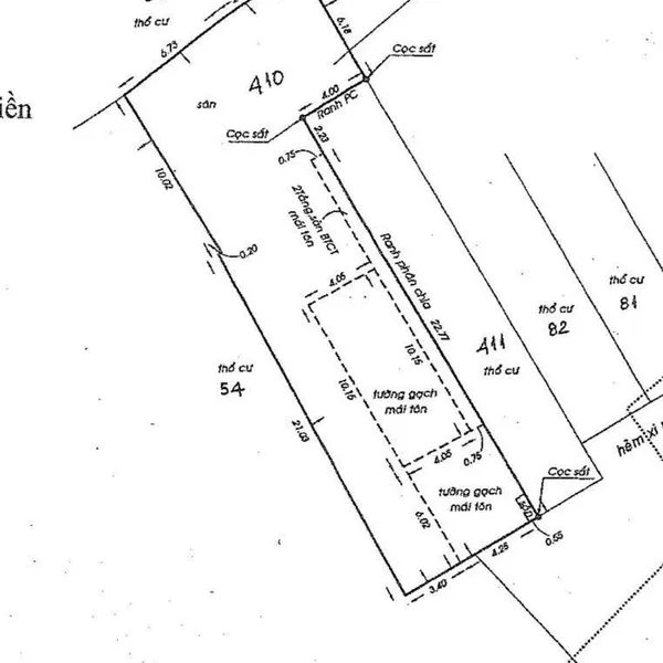 Bán nhà 159 - 159A1 Nguyễn Hữu Cảnh, P. 22, Quận Bình Thạnh