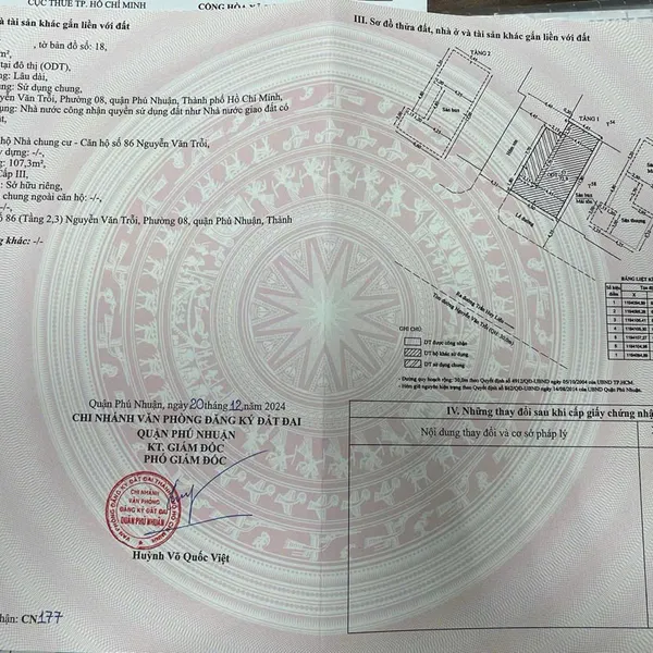 Bán nhà 86 Nguyễn Văn Trỗi, Phường 8, Quận Phú Nhuận