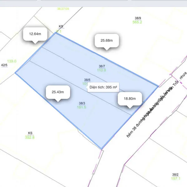 Bán tòa nhà CHDV 38/3&nbsp;Nguyễn Văn Trỗi, P. 15, Quận Phú Nhuận