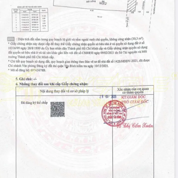 Bán nhà 99 - 101&nbsp;Hoàng Hoa Thám,&nbsp;P. Tân Bình, Quận Tân Bình