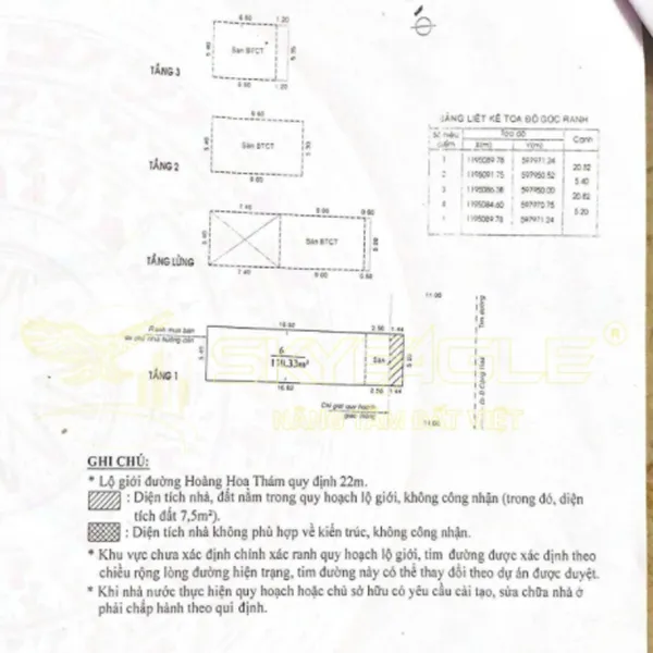 Bán nhà 179&nbsp;- 181&nbsp;Hoàng Hoa Thám,&nbsp;P. Tân Bình, Quận Tân Bình