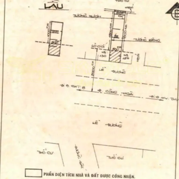 Bán nhà 128 - 130 Cộng Hòa, P. Tân Sơn Nhất, Quận Tân Bình