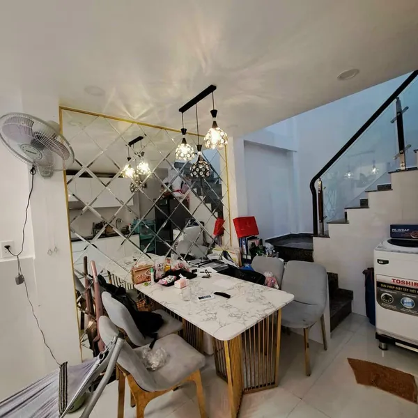 Nhà 2T Hẻm XH 719 Huỳnh Tấn Phát 4m x 9,6m