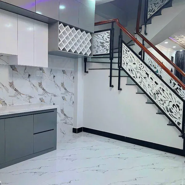 Nhà 3 tầng hẻm xe hơi 502 Huỳnh Tấn Phát, Phường Bình Thuận