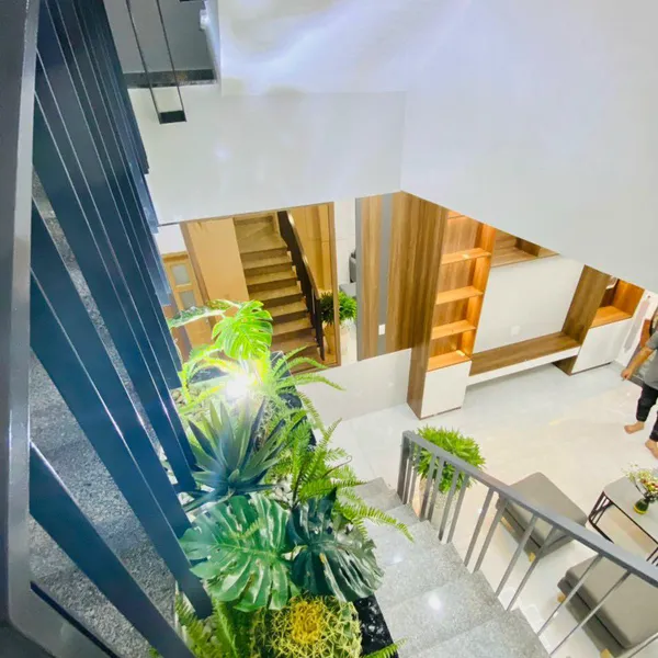 Nhà 4 tầng hẻm 391 Huỳnh Tấn Phát 4m x 13m