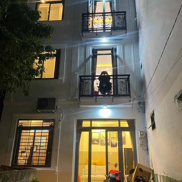 Nhà 4T hẻm 270 Huỳnh Tấn Phát 6,26m x 3,18m