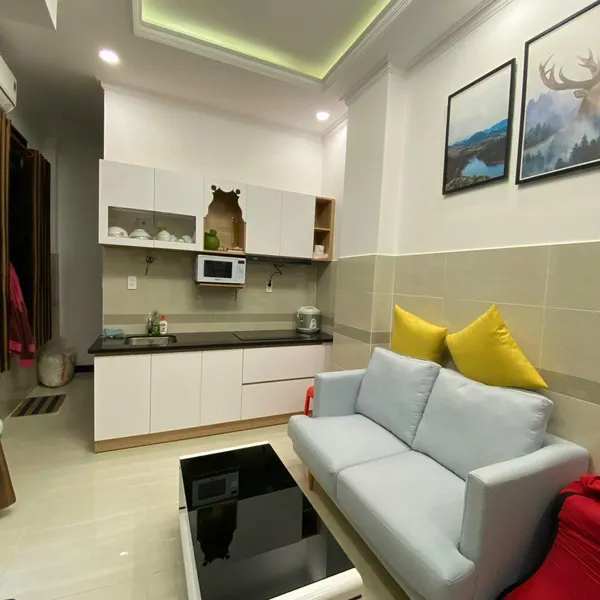 Nhà 4T hẻm 270 Huỳnh Tấn Phát 6,26m x 3,18m