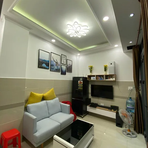 Nhà 4T hẻm 270 Huỳnh Tấn Phát 6,26m x 3,18m