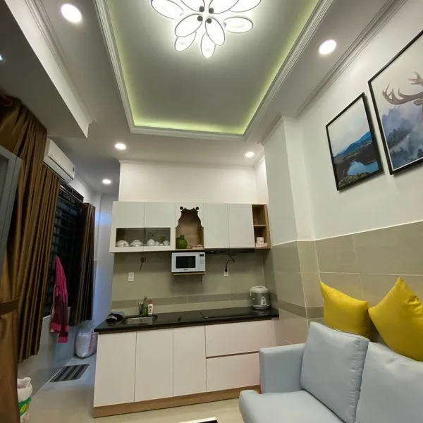 Nhà 4T hẻm 270 Huỳnh Tấn Phát 6,26m x 3,18m