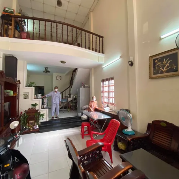 Nhà hẻm 1206 Huỳnh Tấn Phát , Tân Phú , 4.1m x 21m nở hậu 13m