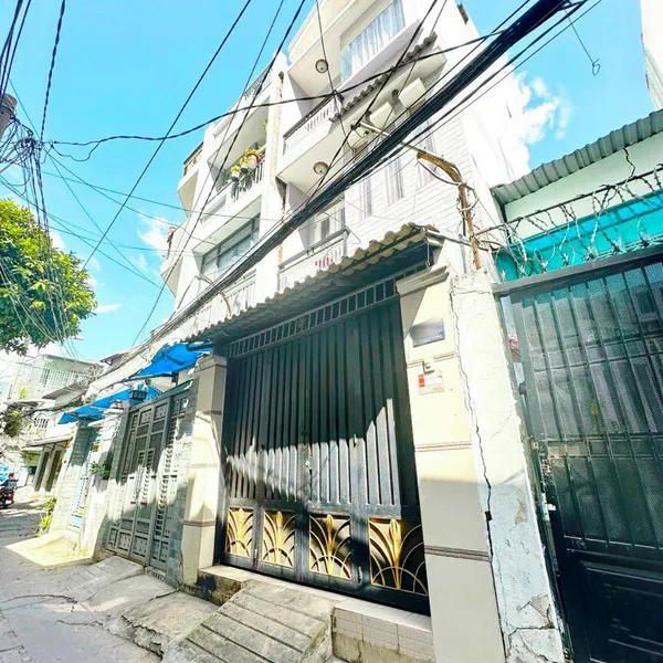 Nhà 4 tầng hẻm 30 Lâm Văn Bền Quận 7 - hẻm thông