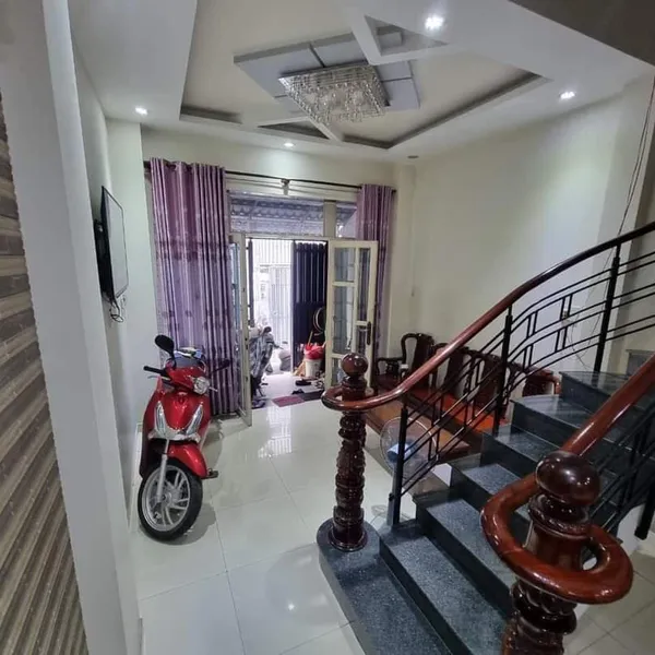 Nhà 4 tầng hẻm 30 Lâm Văn Bền Quận 7 - hẻm thông