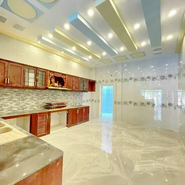 Nhà 4 tầng KDC Kiều Đàm 793 Trần Xuân Soạn 4,5m x 18m