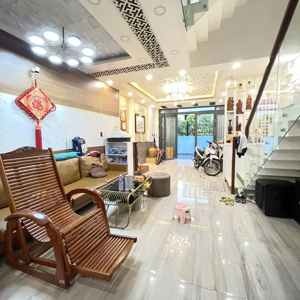 Nhà 4 tầng hẻm 791 Trần Xuân Soạn 4,8m x 15,3m