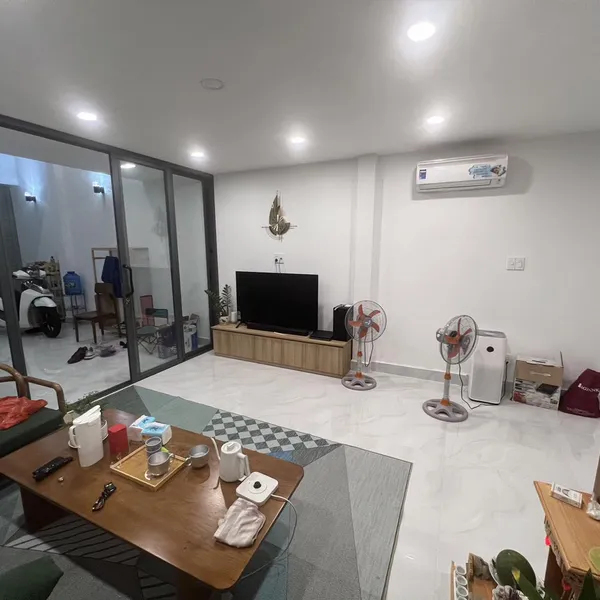 Nhà hẻm xe hơi Trần Xuân Soạn 4,5m x 15,5m