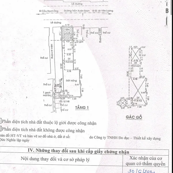 Bán tòa nhà 633 Trần Xuân Soạn, P. Tân Hưng, Quận 7
