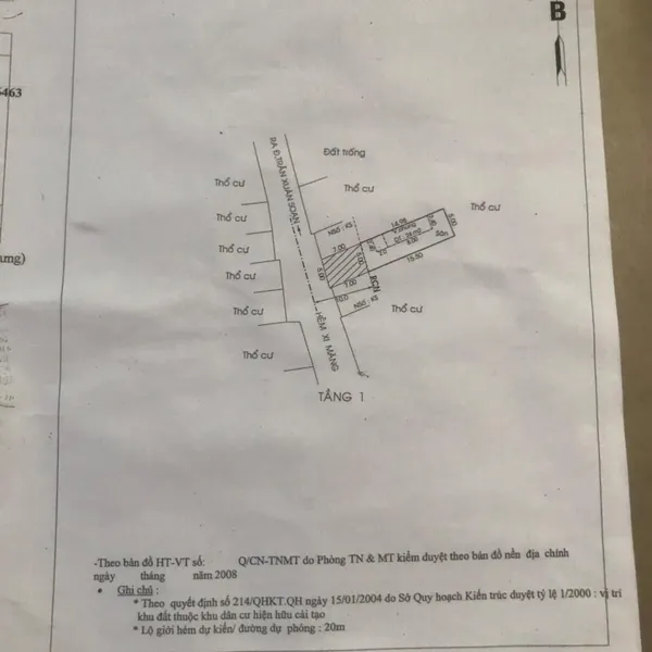 Nhà hẻm xe hơi 793 Trần Xuân Soạn - KDC Kiều Đàm 793 Trần Xuân Soạn, 5m x 22.5m