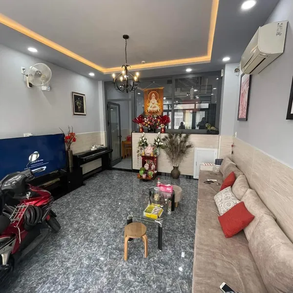 Nhà 4T hẻm 1041 Trần Xuân Soạn 4,2m x 14,72m