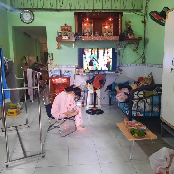 Nhà 2 tầng hẻm 791 Trần Xuân Soạn, 3,6m  x 15m nở hậu 4,3m