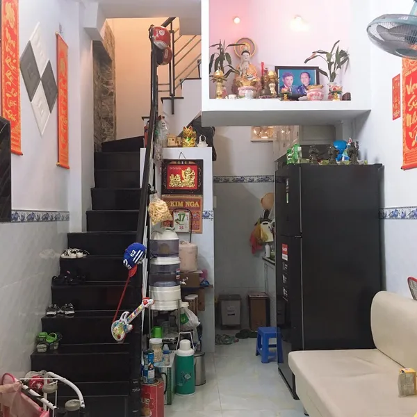 Nhà 4T hẻm 701 trần xuân soạn , 2.8m x 5m