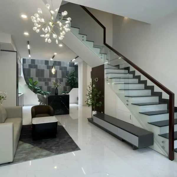 Nhà 4 tầng khu Kiều Đàm hẻm 793 Trần Xuân Soạn 4,8m x 15m