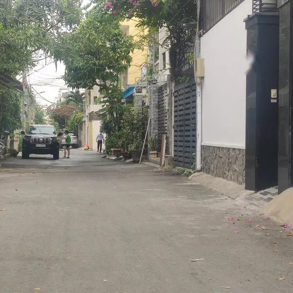 Nhà 4 tầng khu Kiều Đàm hẻm 793 Trần Xuân Soạn 4,8m x 15m