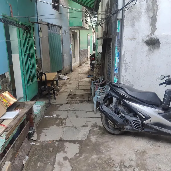 Nhà 2T trần xuân soạn , tân thuận tây, 3.7m x 4.5m nở hậu 6.4m