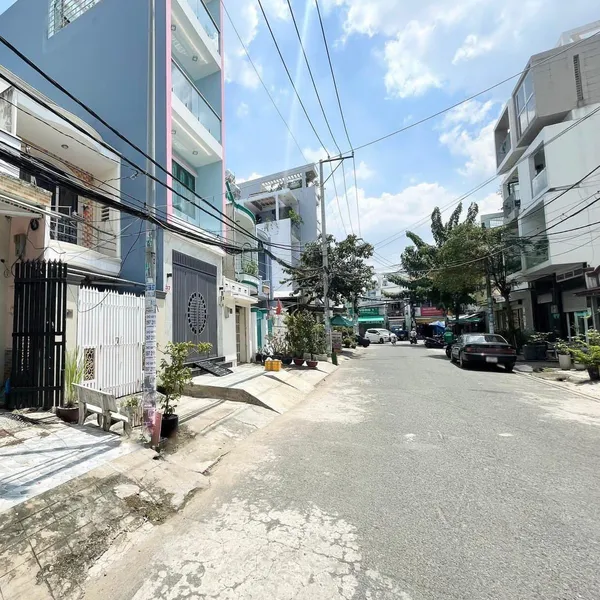 Nhà mặt tiền đường số Tân Quy 3m x 13m