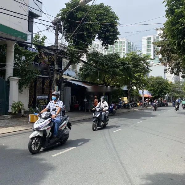 Tòa căn hộ DV đường Số Tân Quy 7,5m x 20m