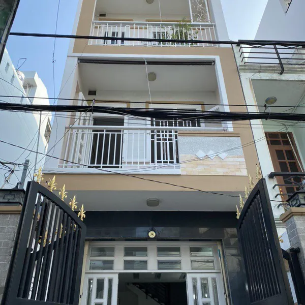 Nhà 3 tầg hẻm Vườn Điều, Tân Quy, 4m x 16m