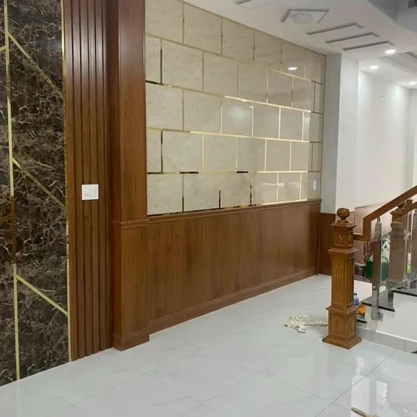 Nhà 4 tầng đường Số Tân Quy 4m x 20m