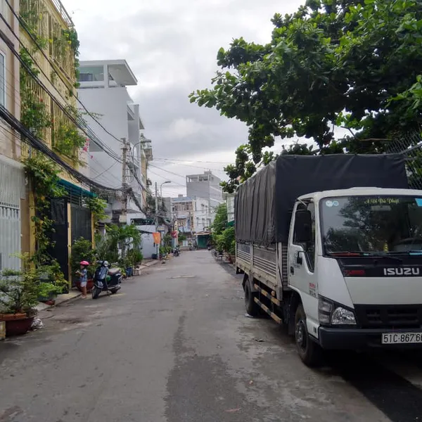 Nhà 3T hẻm xe hơi đường số Tân Quy 6.9m x 16.3m