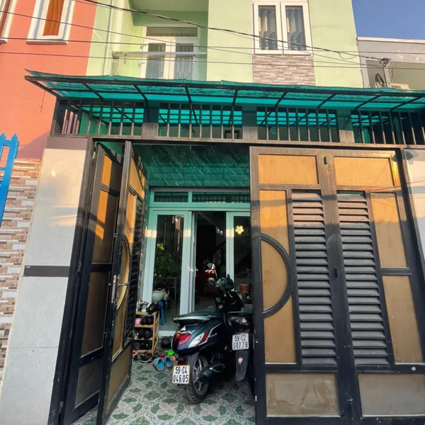 Nhà 2T hẻm tân mỹ , tân thuận tây, 4m x 12m