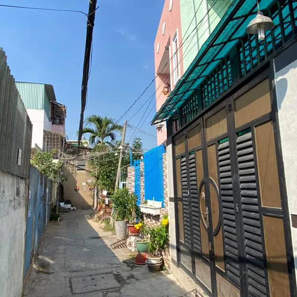 Nhà 2T hẻm tân mỹ , tân thuận tây, 4m x 12m