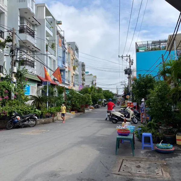 dãy nhà trọ nguyễn văn quỳ , phú thuận , 4.2m x 16m