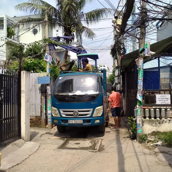 Dãy 11 nhà trọ Nguyễn Thị Thập , Bình Thuận , 4.4 m  x 40m  nở hậu 6.3m