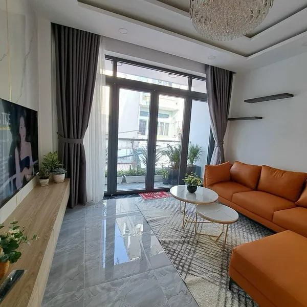 Nhà 5 tầng mặt tiền đường số - gần chợ Tân Mỹ