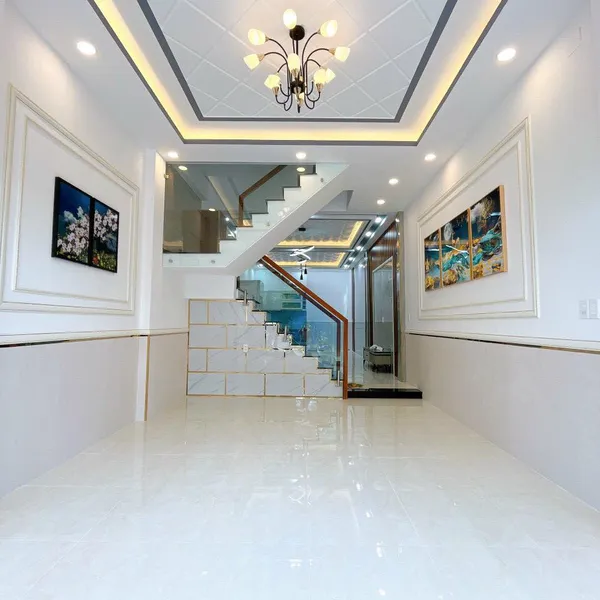 Nhà 2 tầng đường số 9 - chợ Tân Mỹ 4m x 15m