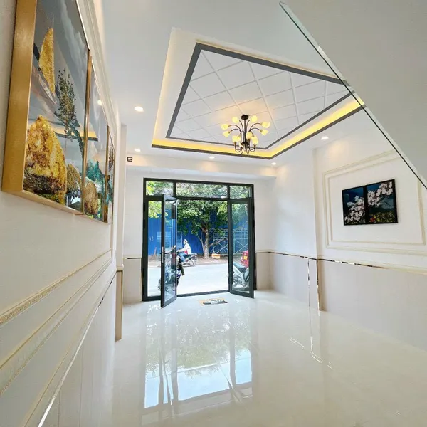 Nhà 2 tầng đường số 9 - chợ Tân Mỹ 4m x 15m