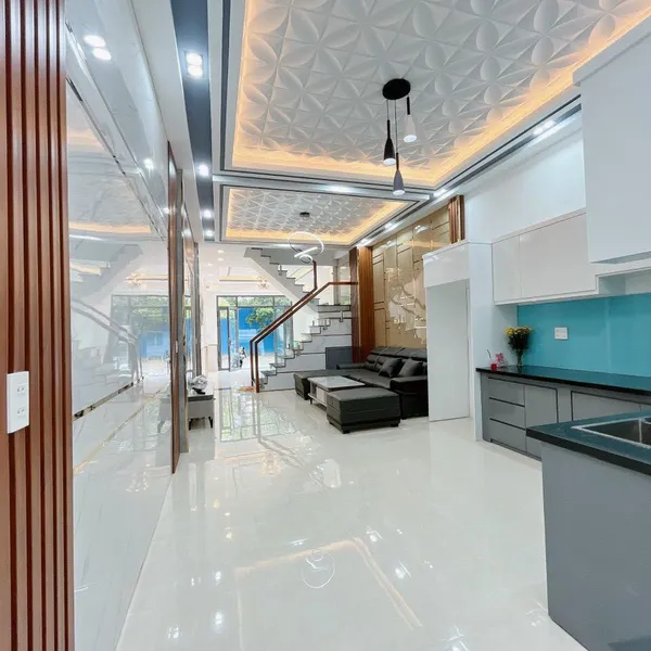 Nhà 2 tầng đường số 9 - chợ Tân Mỹ 4m x 15m