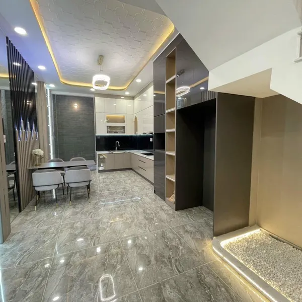 Nhà 5 tầng mặt tiền đường số Tân Kiểng 4m x 21m