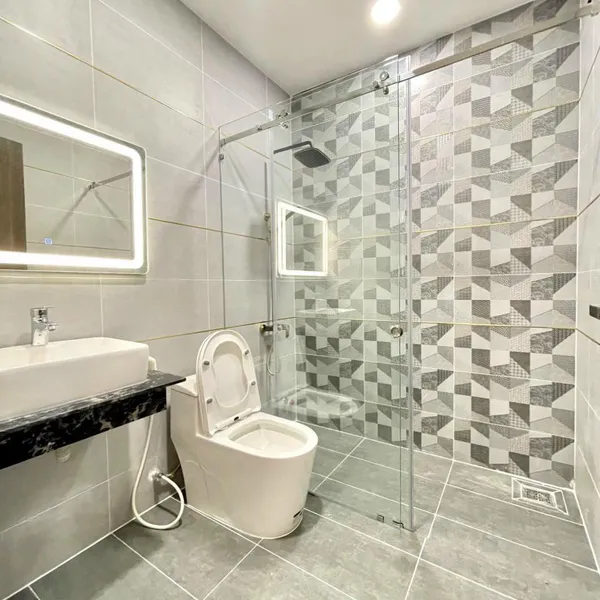 Nhà 5 tầng mặt tiền đường số Tân Kiểng 4m x 21m