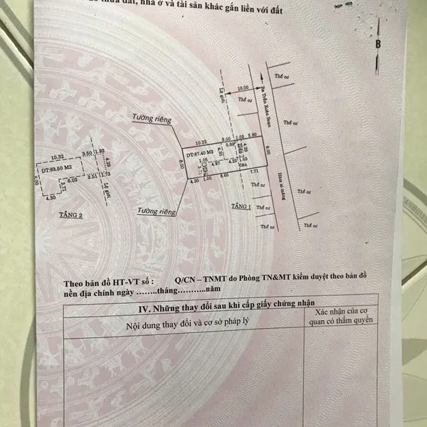 Bán nhà Kiều Đàm, 793/20 Trần Xuân Soạn, P. Tân Hưng, Quận 7