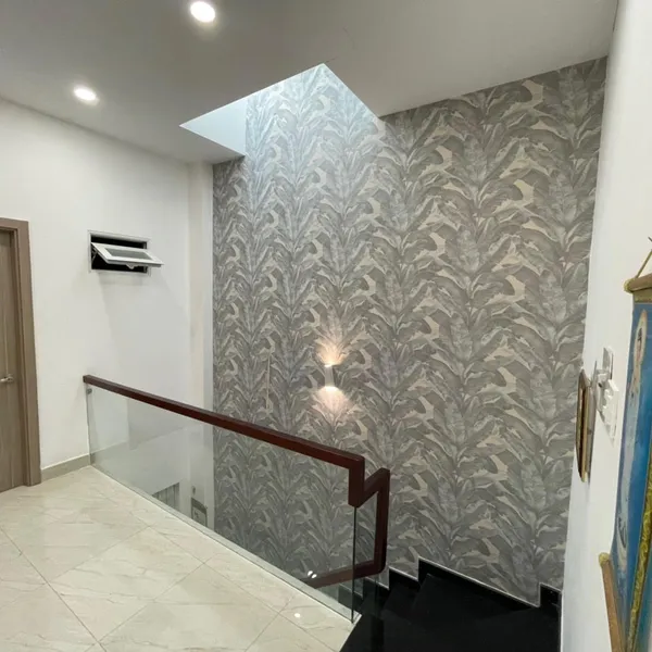 Nhà 2T mt đường số 49 , bình thuận , 3.5m  x 19.5m nở hậu 5.2m