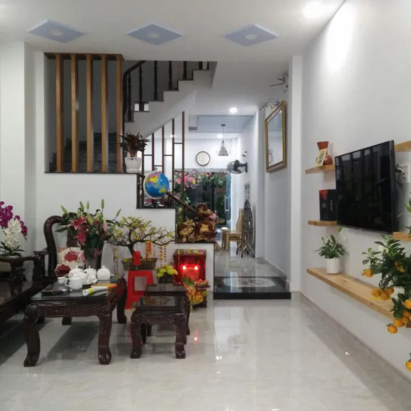 Nhà 3T hẻm 1/ đường 15 tân thuận tây , 3,9m x 21m nở hậu 4,2m