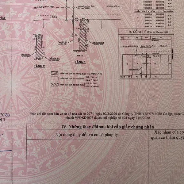 Bán nhà quận 7 Phan Huy Thực 4m x 17.5m chỉ 9 tỷ 2