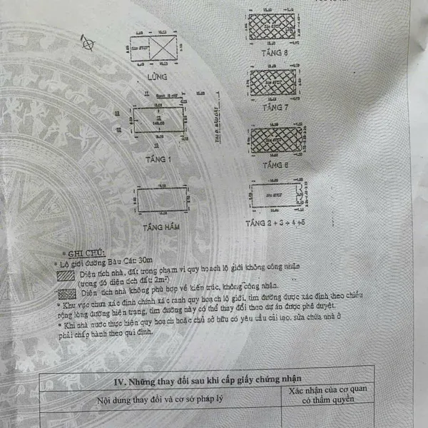 Bán khách sạn 160 - 162 Bàu Cát, P. Tân Sơn Nhất, Quận Tân Bình
