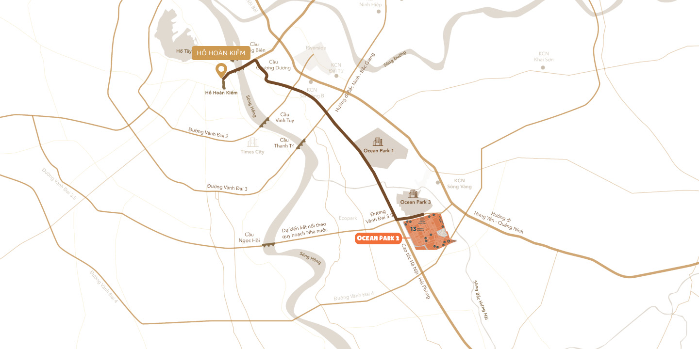 Đường vành đai 3.5 và kết nối vùng khu vực phía Đông Hà Nội